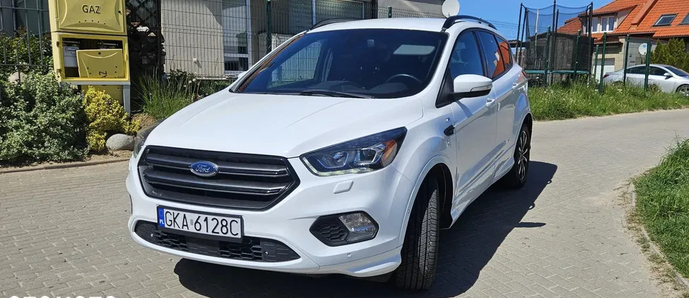 Ford Kuga cena 69900 przebieg: 91600, rok produkcji 2017 z Gdańsk małe 211